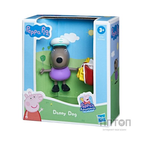 Фігурка Peppa Pig Денні з корабликом (F3759)