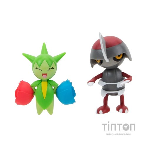 Фігурка Pokemon набір W15 - Пон'ярд і Розелія (PKW3006)