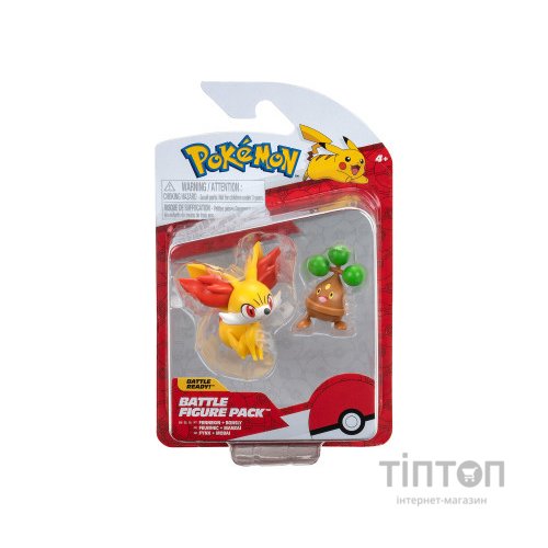 Фігурка Pokemon набір W16 - Фенекін і Бонслай (PKW3012)
