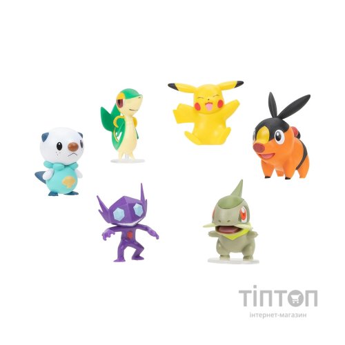 Фігурка Pokemon набір W17 - Тогепі, Панчам, Вартортл (PKW3062)