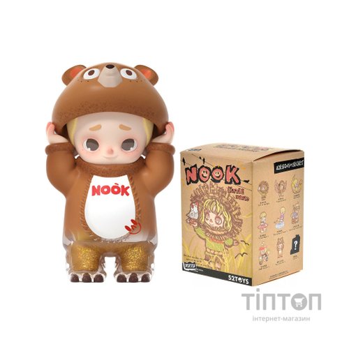 Фігурка Pop Top колекційна 52Toys серії NOOK - Маленький світ (23CB488NKQX)