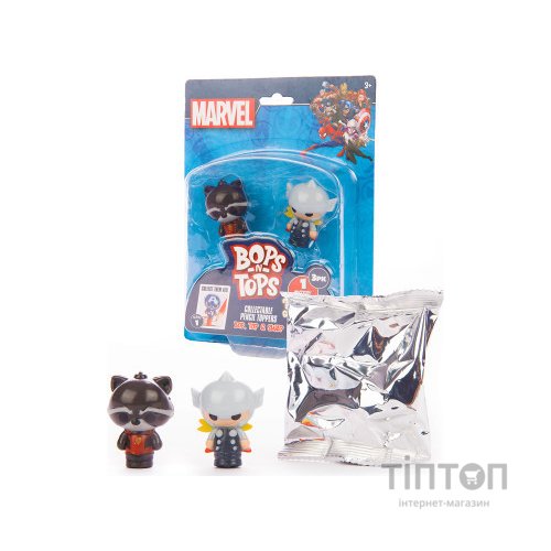 Фігурка Sambro набір фігурок-топерів – Марвел 3 шт (MAR-3980-KV-FO)