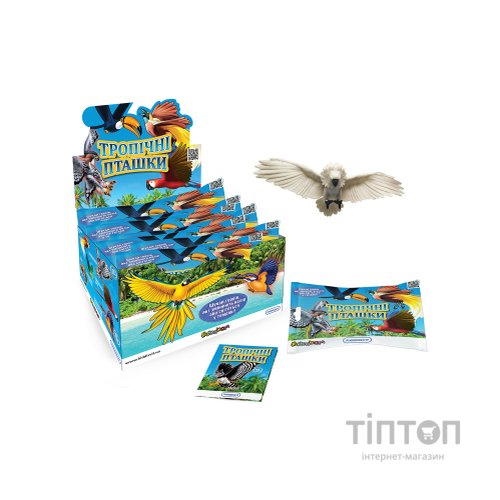 Фігурка #sbabam Стретч-іграшка у вигляді тварини – Тропічні пташки (14-CN-2020)