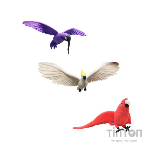 Фігурка #sbabam Стретч-іграшка у вигляді тварини – Тропічні пташки (14-CN-2020)