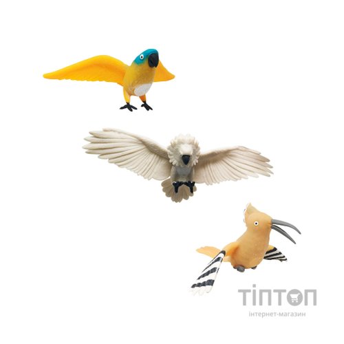 Фігурка #sbabam Стретч-іграшка у вигляді тварини – Тропічні пташки (14-CN-2020)