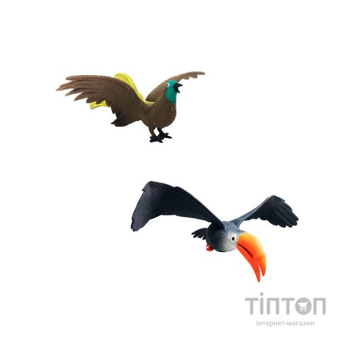 Фігурка #sbabam Стретч-іграшка у вигляді тварини – Тропічні пташки (14-CN-2020)