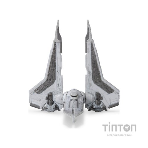 Фігурка Star Wars Medium Vehicle Транспорт та фігурка Kom''rk-Class Mandalorian Starfighter 12.5см (SWJ0019)