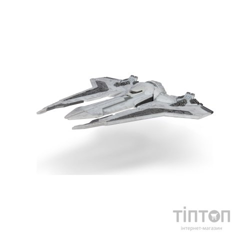 Фігурка Star Wars Medium Vehicle Транспорт та фігурка Kom''rk-Class Mandalorian Starfighter 12.5см (SWJ0019)