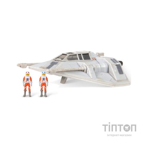 Фігурка Star Wars Medium Vehicle Транспорт та фігурка Snowspeeder (Luke Skywalker) 12.5см (SWJ0023)