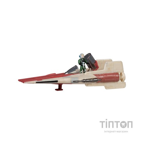 Фігурка Star Wars Small Vehicle Транспорт та фігурка A-Wing 7.5см (SWJ0079)