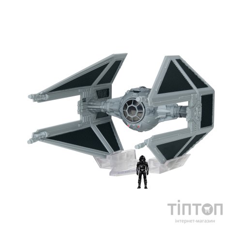 Фігурка Star Wars Small Vehicle Транспорт та фігурка TIE Interceptor 7.5см (SWJ0078)