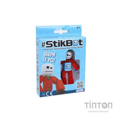 Фігурка Stikbot для анімаційної творчості Червоне худі (TST616-23UAKDH)