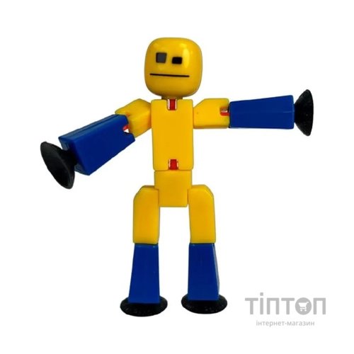 Фігурка Stikbot для анімаційної творчості (синьо-жовтий) (TST616-23UAKDBl)