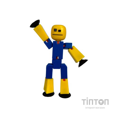 Фігурка Stikbot для анімаційної творчості (синьо-жовтий) (TST616-23UAKDBl)
