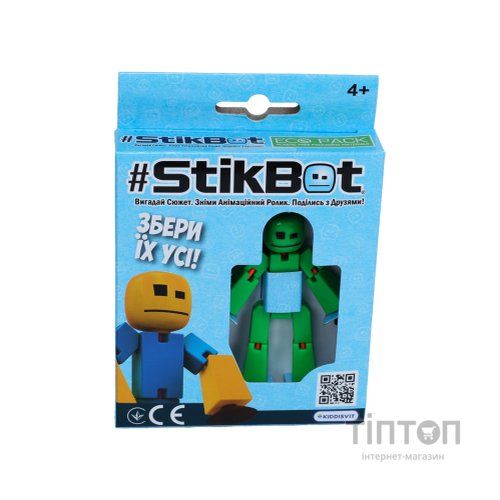 Фігурка Stikbot для анімаційної творчості (зелений) (TST616-23UAKDG)