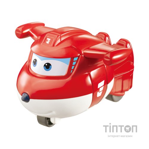 Фігурка Super Wings трансформер Transform-a-Bots Джетт (Jett) (EU780010)