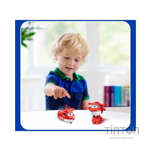 Фігурка Super Wings трансформер Transform-a-Bots Джетт (Jett) (EU780010)