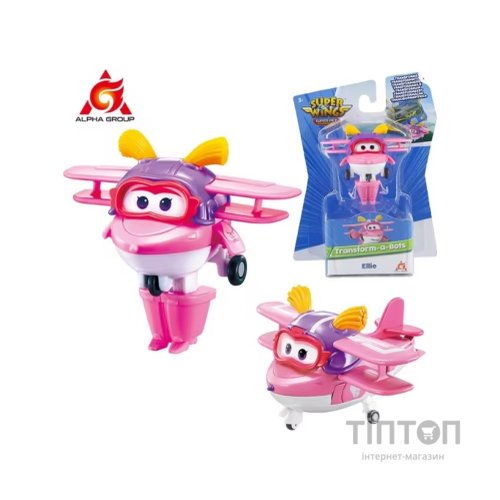 Фігурка Super Wings трансформер Transform-a-Bots Еллі (Ellie), 5 см (EU770038)