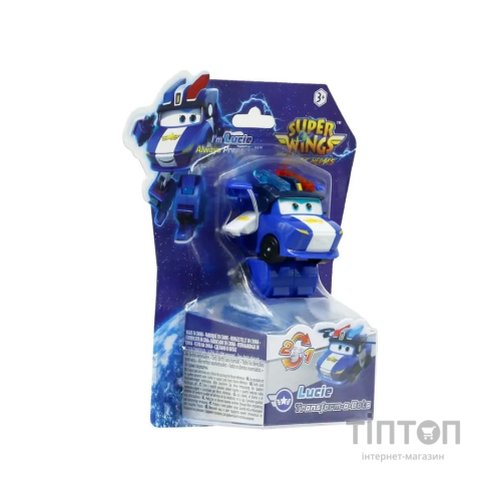 Фігурка Super Wings трансформер Transform-a-Bots Люсі (Lucie), 5 см (EU780035)