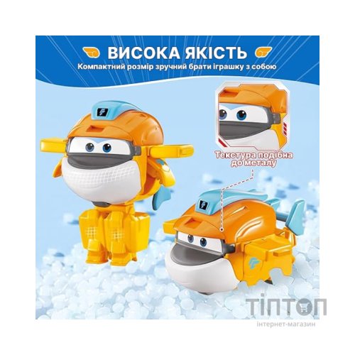 Фігурка Super Wings трансформер Transform-a-Bots Такі (Taki), 5 см (YW780058)