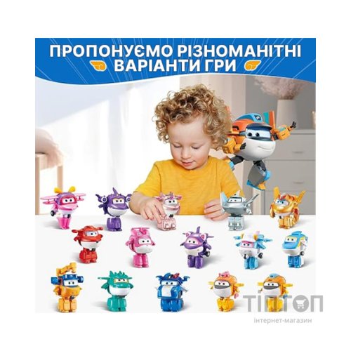 Фігурка Super Wings трансформер Transform-a-Bots Такі (Taki), 5 см (YW780058)