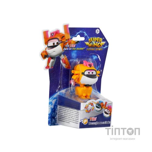 Фігурка Super Wings трансформер Transform-a-Bots Тікі (Tiki), 5 см (EU780059)