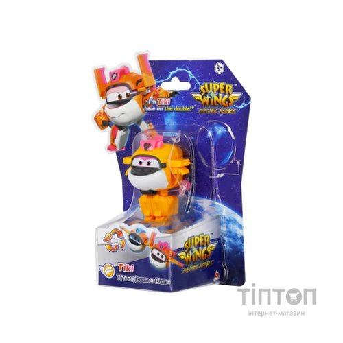 Фігурка Super Wings трансформер Transform-a-Bots Тікі (Tiki), 5 см (EU780059)