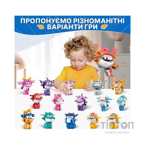 Фігурка Super Wings трансформер Transform-a-Bots Тікі (Tiki), 5 см (EU780059)