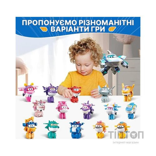 Фігурка Super Wings трансформер Transform-a-Bots Травер (Traver), 5 см (EU780032)