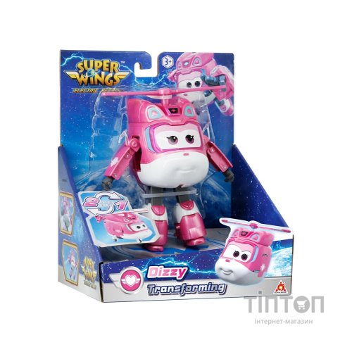 Фігурка Super Wings трансформер Transforming Діззі (Dizzy), 12.5 см (EU780240)