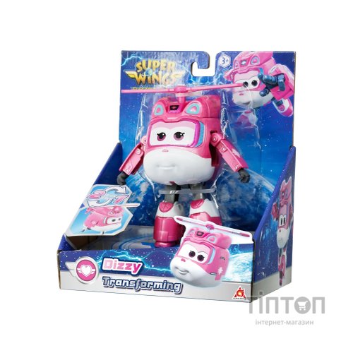 Фігурка Super Wings трансформер Transforming Діззі (Dizzy), 12.5 см (EU780240)