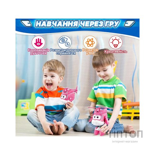 Фігурка Super Wings трансформер Transforming Діззі (Dizzy), 12.5 см (EU780240)
