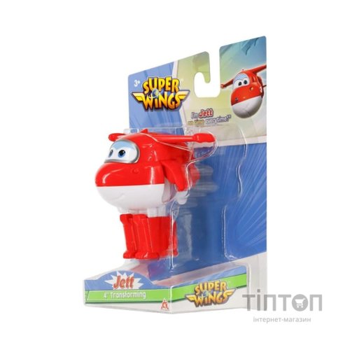 Фігурка Super Wings трансформер Transforming Джетт (Jett), 10 см (EU780621)