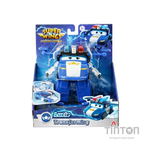 Фігурка Super Wings трансформер Transforming Люсі (Lucie), 12.5см (EU780235)