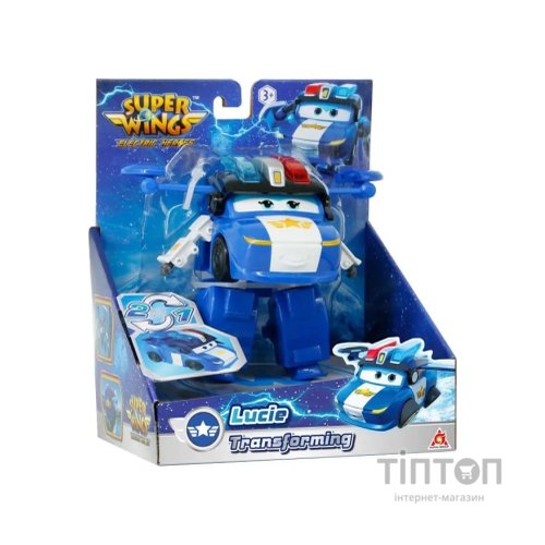 Фігурка Super Wings трансформер Transforming Люсі (Lucie), 12.5см (EU780235)
