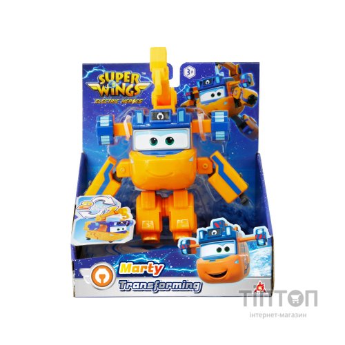 Фігурка Super Wings трансформер Transforming Марті (Marty), 12.5 см (EU780234)