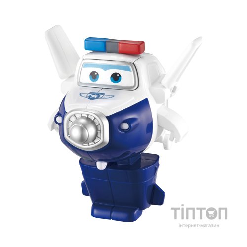 Фігурка Super Wings трансформер Transforming Пол (Paul), 10 см (EU780624)