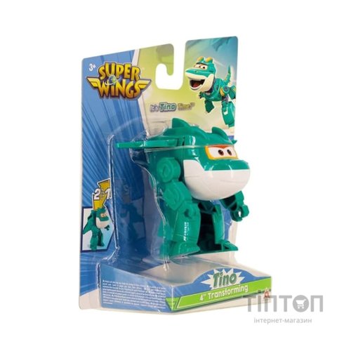 Фігурка Super Wings трансформер Transforming Тіно (Tino), 10 см (EU780623)