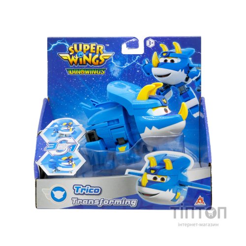 Фігурка Super Wings трансформер Transforming Тріко (Trico), 12.5 см (EU790242)