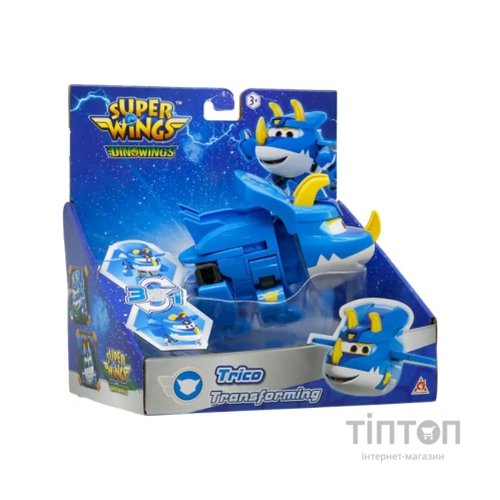 Фігурка Super Wings трансформер Transforming Тріко (Trico), 12.5 см (EU790242)