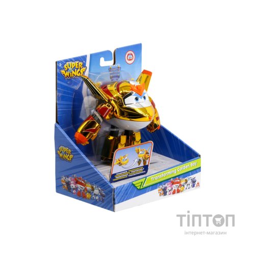 Фігурка Super Wings трансформер Transforming Золотий Хлопчик (Golden Boy) (EU750231)
