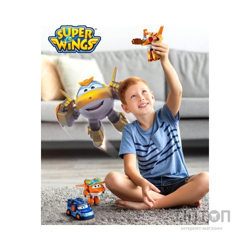 Фігурка Super Wings трансформер Transforming Золотий Хлопчик (Golden Boy) (EU750231)