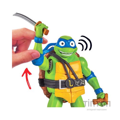 Фігурка TMNT Мovie III – Леонардо (звук) (83351)