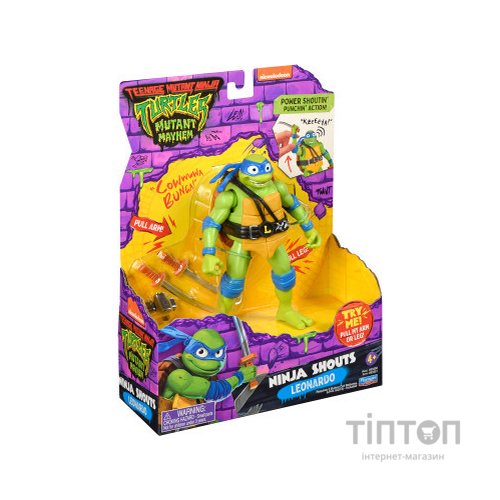 Фігурка TMNT Мovie III – Леонардо (звук) (83351)