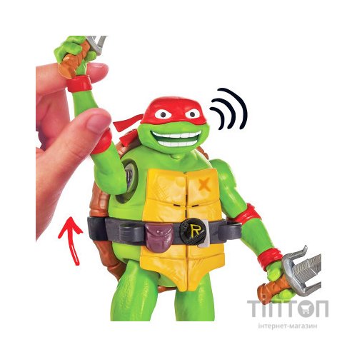 Фігурка TMNT Мovie III – Рафаель (звук) (83354)