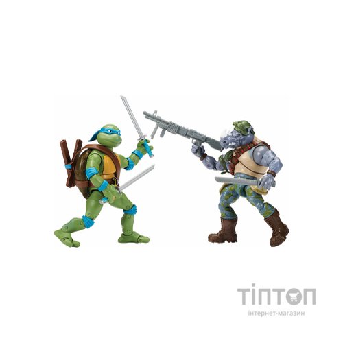 Фігурка TMNT набір Леонардо проти Рокстеді (81276)