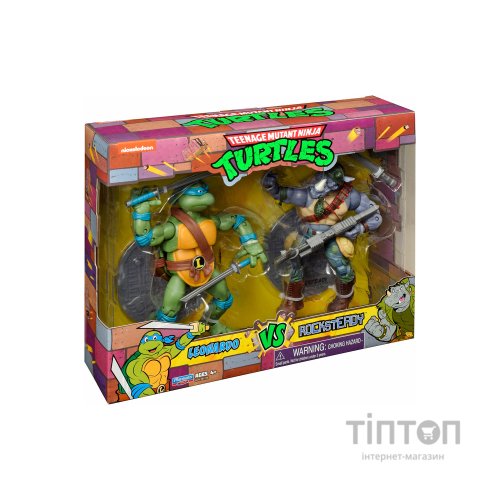 Фігурка TMNT набір Леонардо проти Рокстеді (81276)