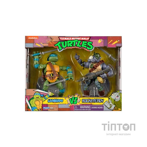 Фігурка TMNT набір Леонардо проти Рокстеді (81276)