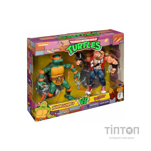 Фігурка TMNT набір Мікеланджело проти Бібоп (81277)