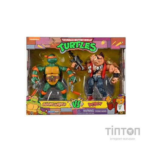Фігурка TMNT набір Мікеланджело проти Бібоп (81277)